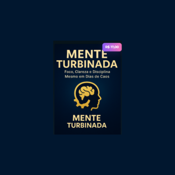 Capa E-Book Mente Turbinada
